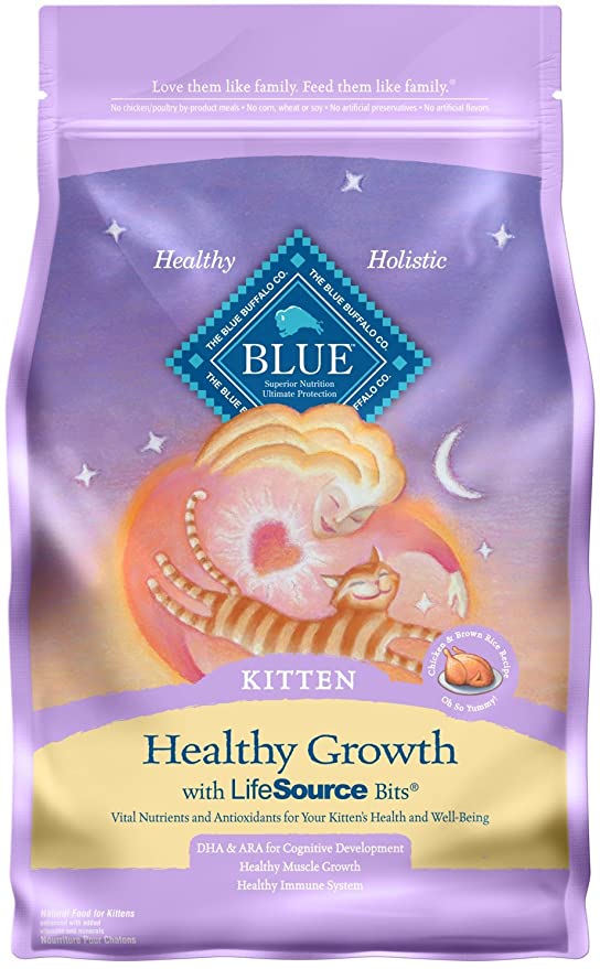 Blue Buffalo Healthy Growth Natural Kitten Dry Cat Food
